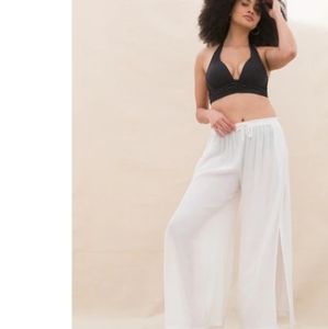Soma Swim Wide Leg Beach Pants, NWT